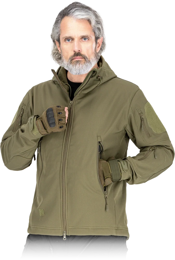 Tactical Guard MOSS Softshellová bunda Green M-3XL