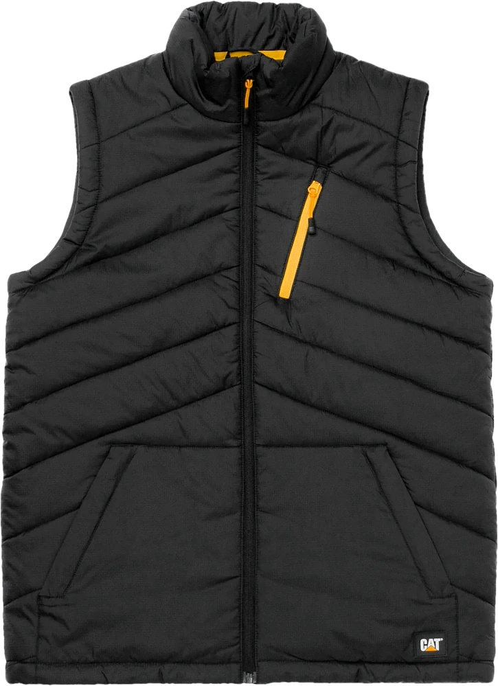Caterpillar CAT ESSENTIAL pánská prošívaná vesta black