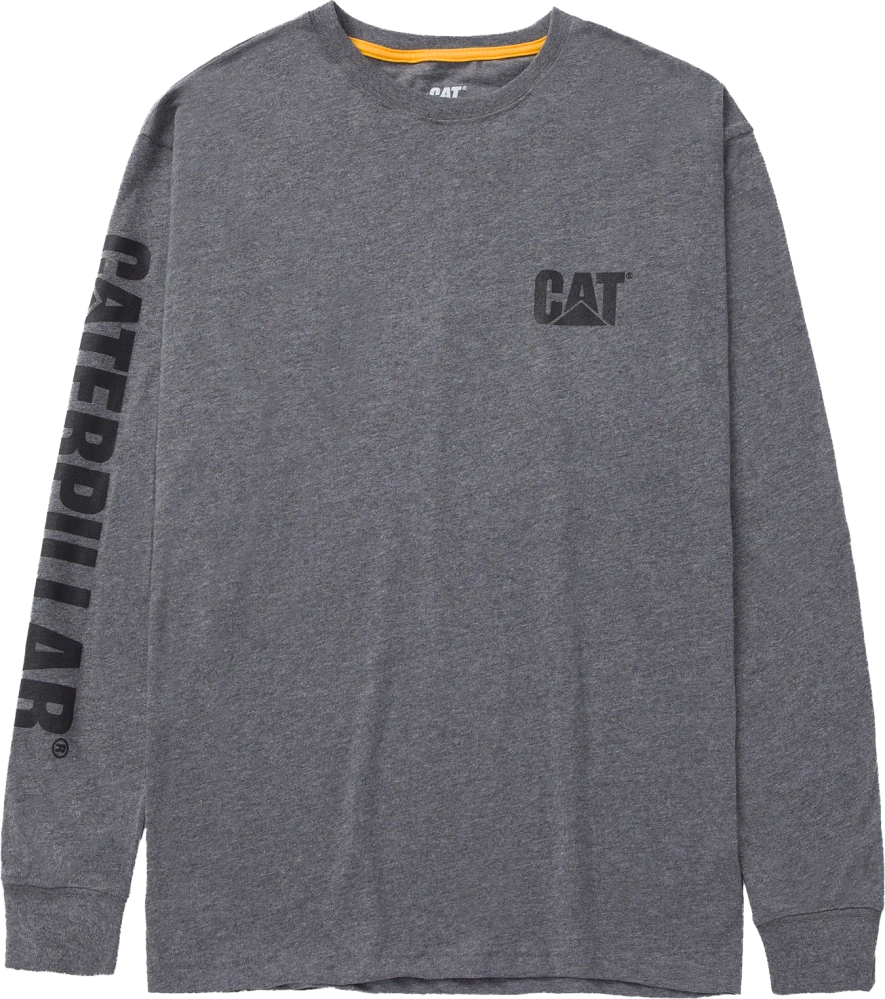 Caterpillar CAT LSS tričko s dlouhým rukávem grey