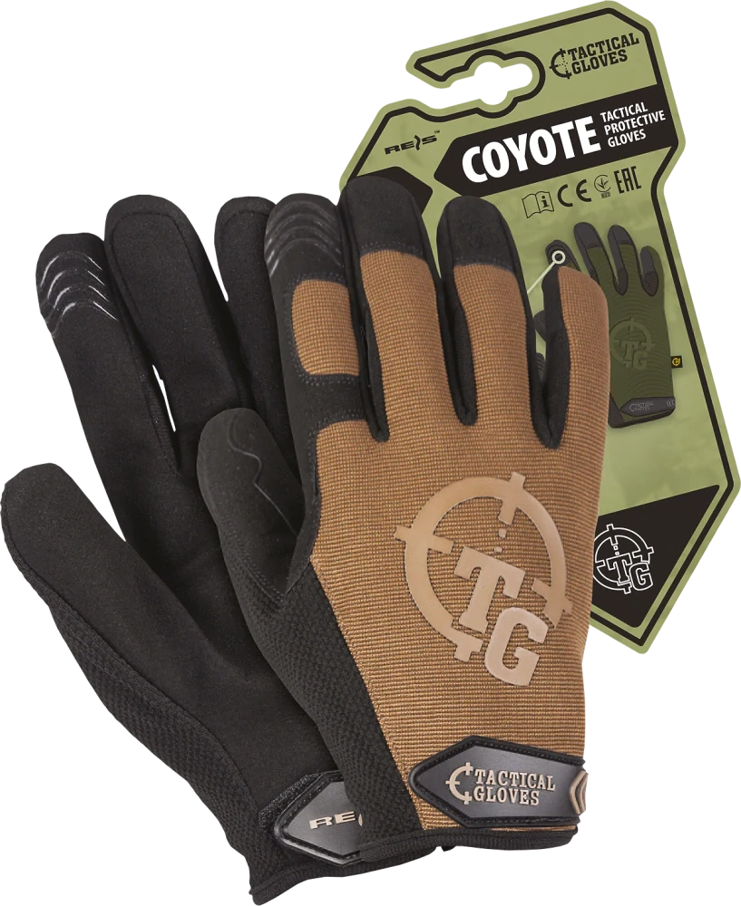 Reis Tactical RTC COYOTE rukavice kojot/black S-XL
