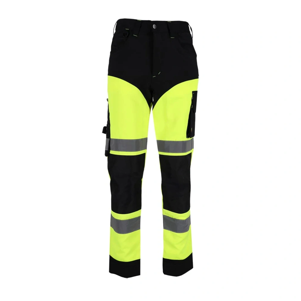 Leber&Hollman HAYFLES 4-way stretch Nohavice Hi-Vis Yellov/Black 46-62