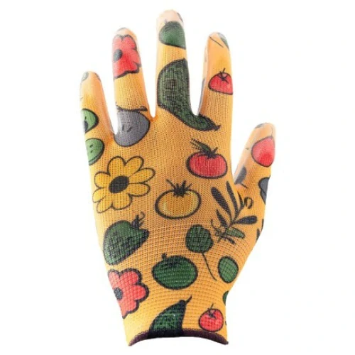 4WRK Monsoon Garden XKS6002 YW rukavice yellow/white 6