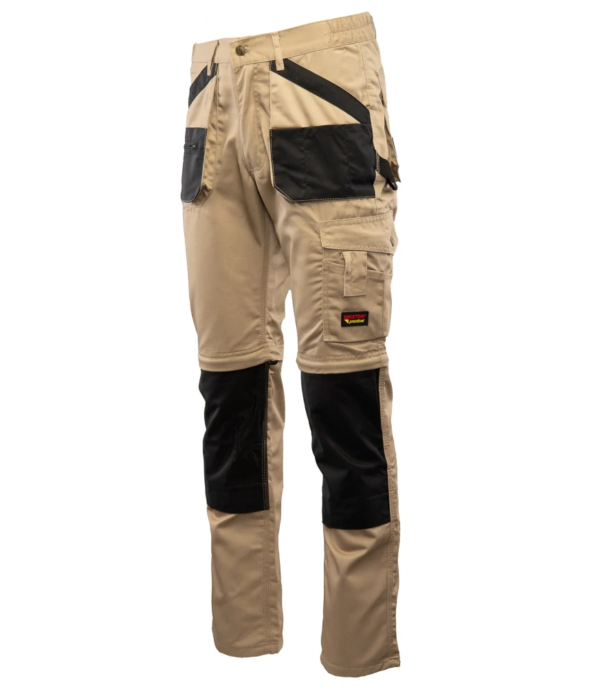 Polstar Brixton PRACTICAL multifunkčné nohavice 2V1 béžové 48-62