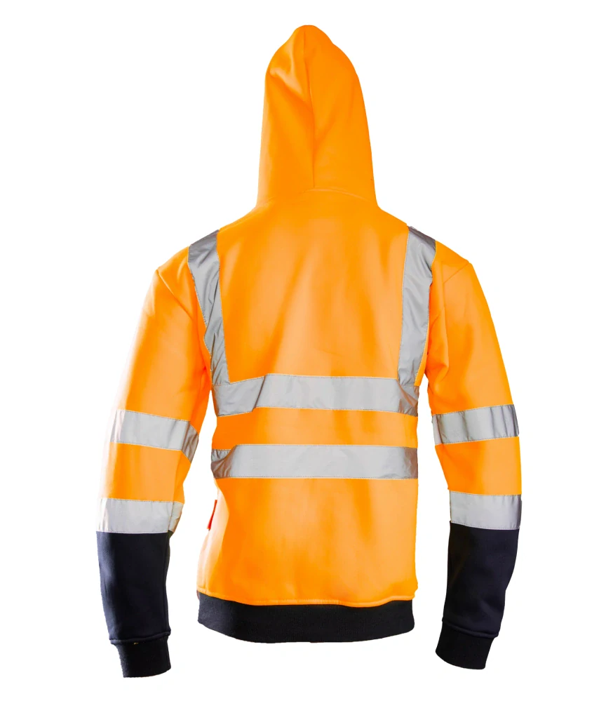 Polstar FLASH mikina Orange/Navy Blue