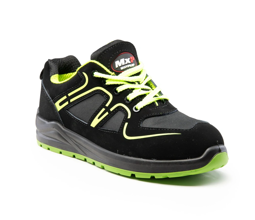 Polstar MXP FLUO S1 obuv Black/Green 37-47