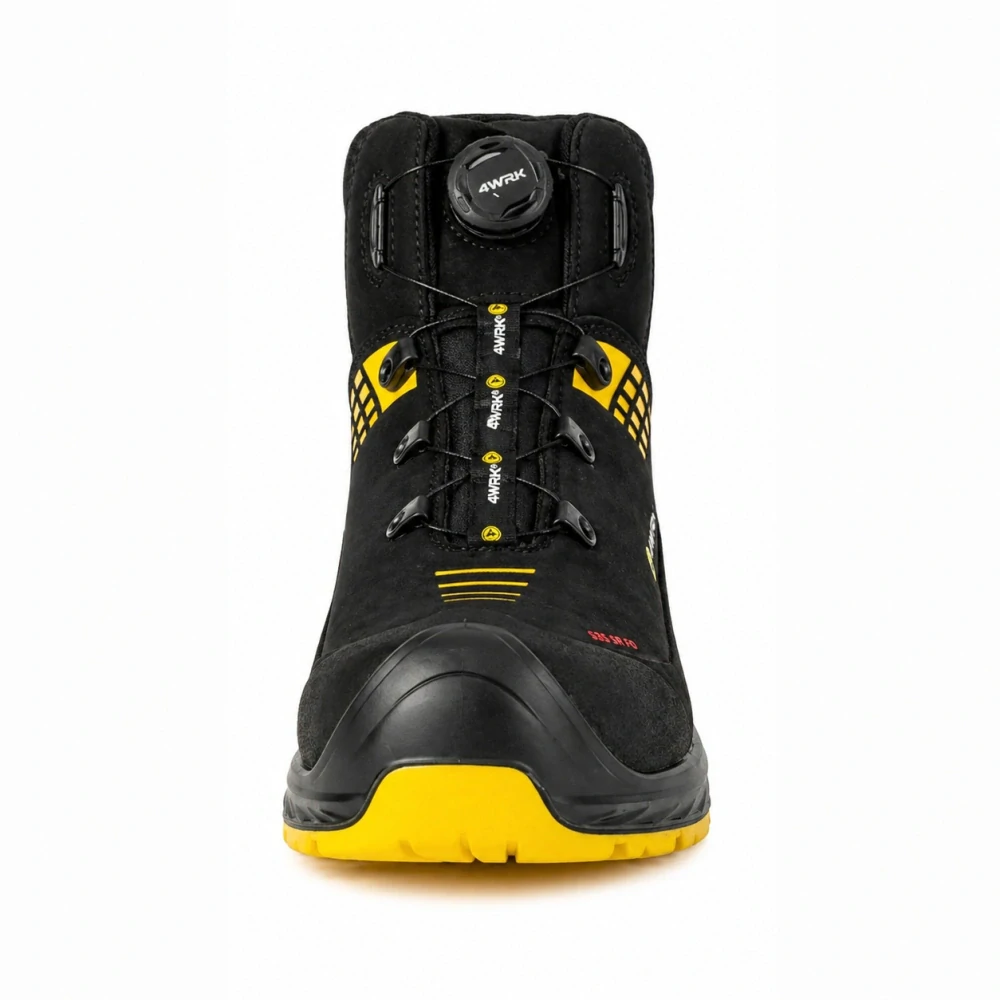 4WRK POLLUX S3S SR ESD obuv black/yellow 39-46