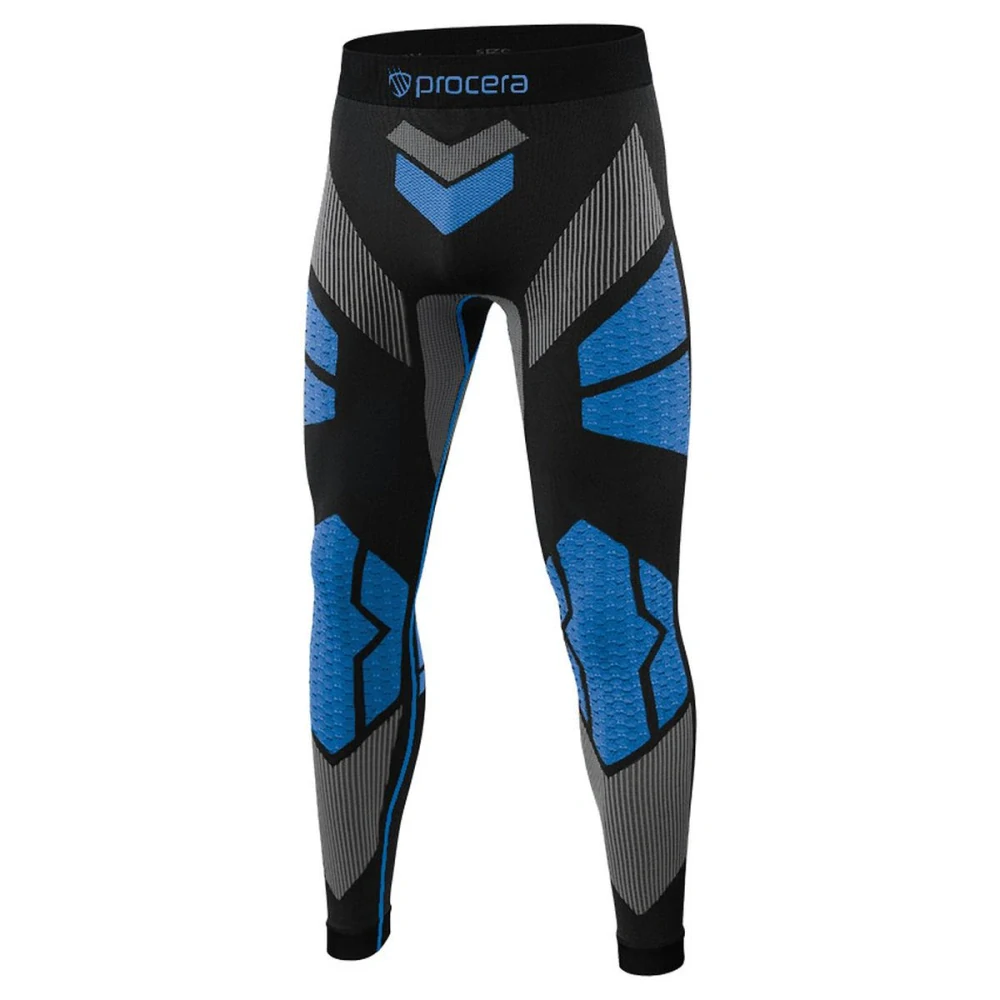 Procera ICELAND termo kalhoty black/blue