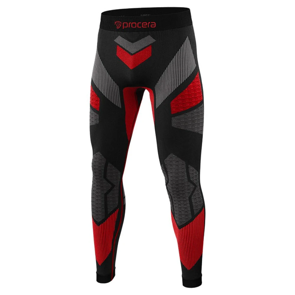 Procera ICELAND termo kalhoty black/red