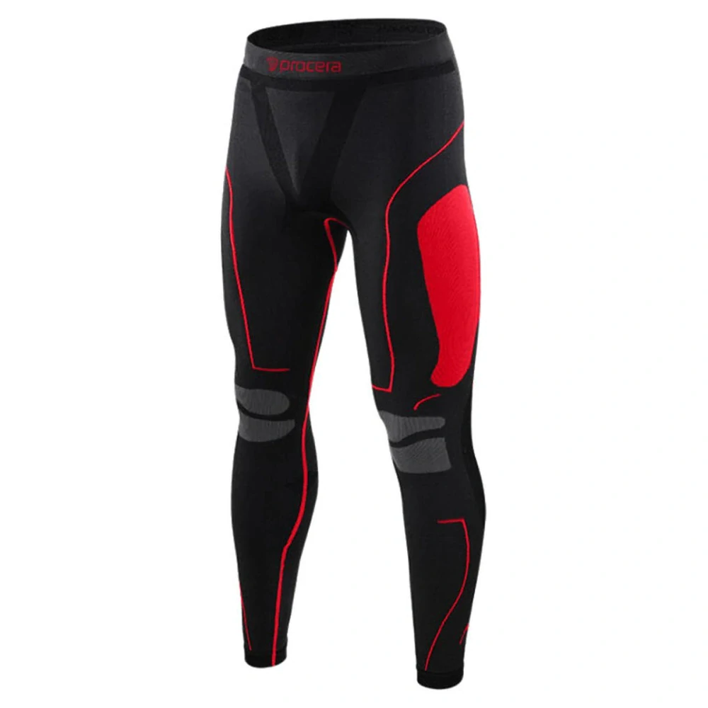 Procera JUTLAND termo kalhoty black/red