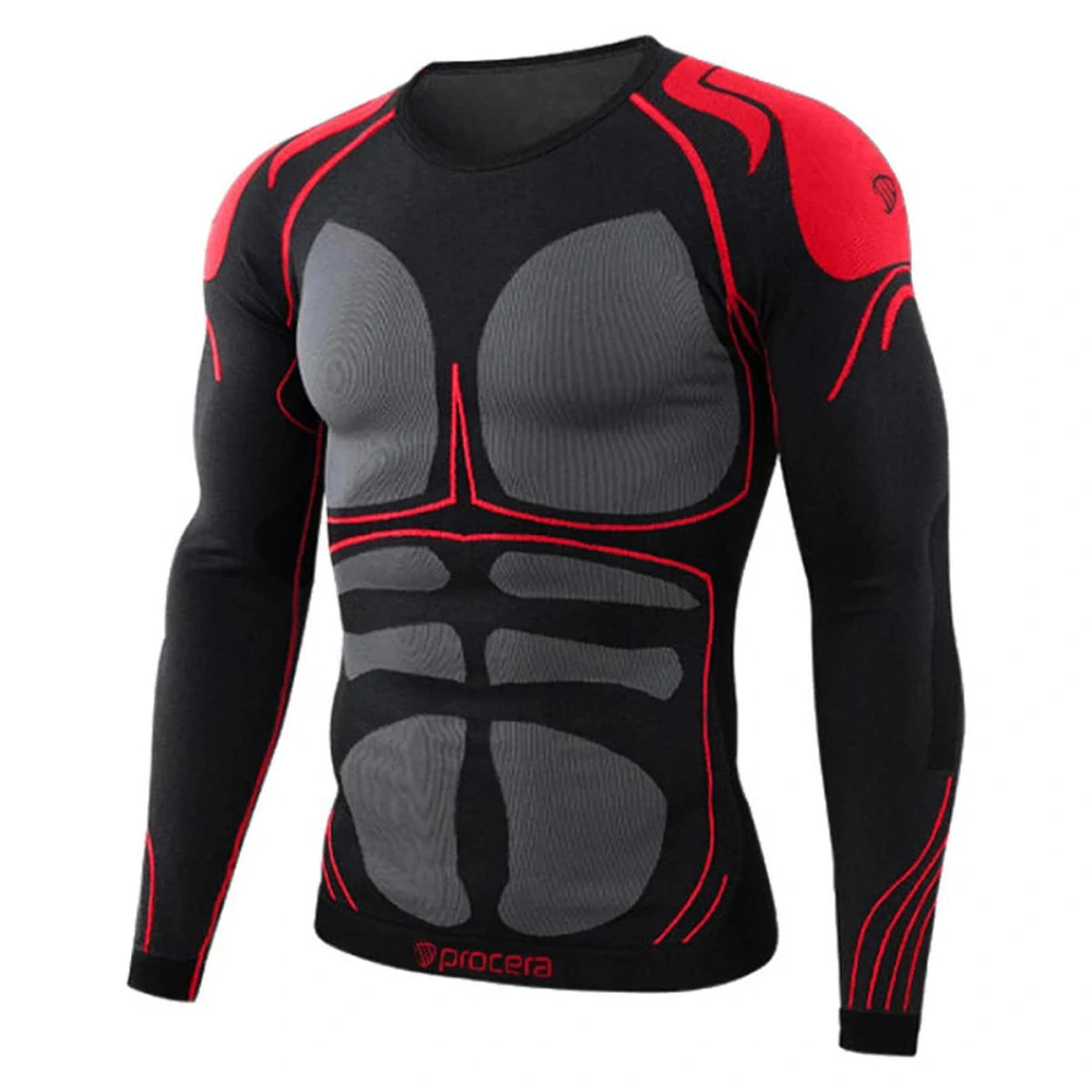 Procera JUTLAND termo triko black/red