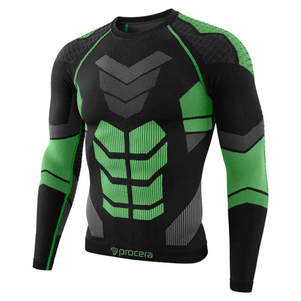 Procera ICELAND termo triko black/green