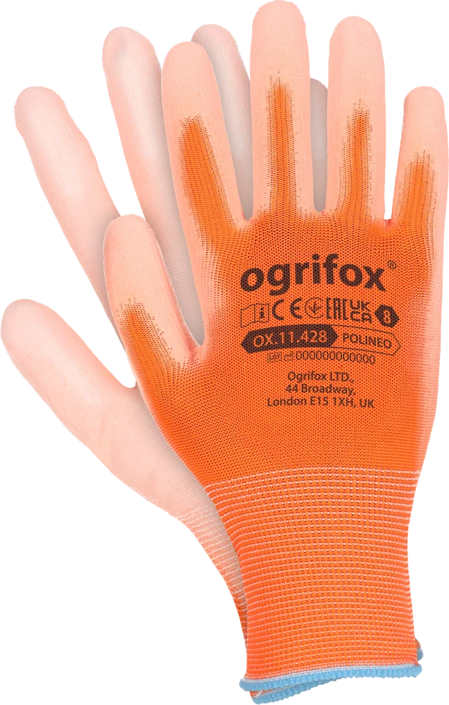 Ogrifox POLINEO rukavice orange 7-10