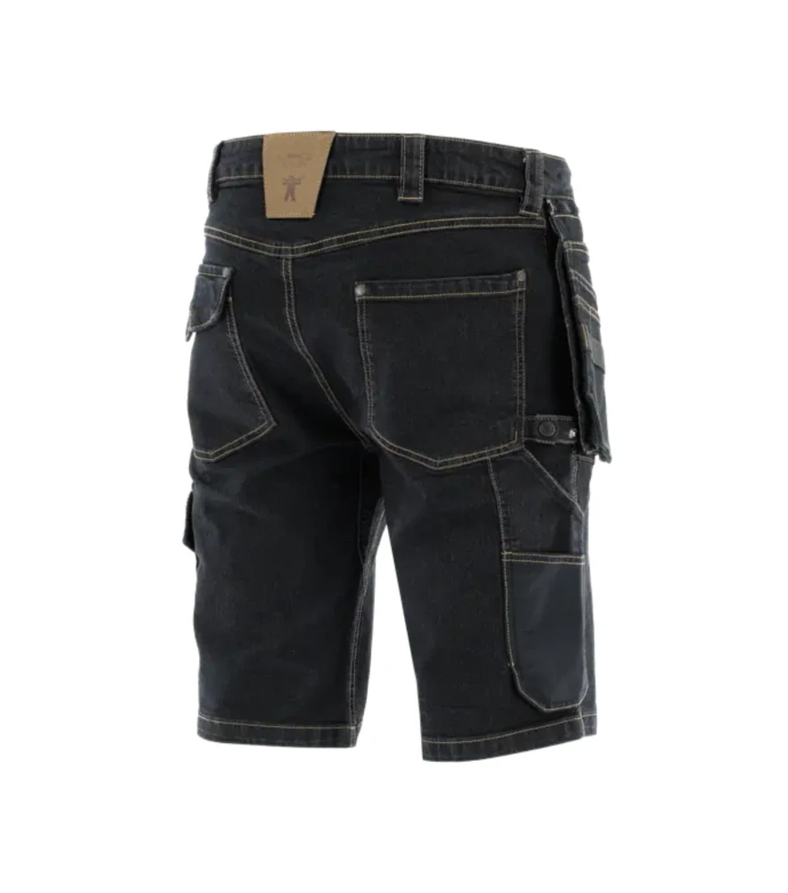 Sara COYOTE Jeans kraťasy černá S-3XL