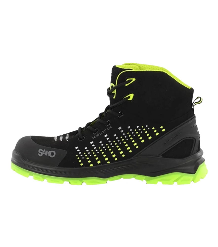 Sako 5005 S3 ESD kotníková obuv black/yellow 41-46