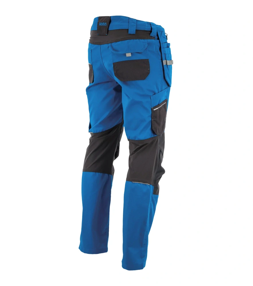 Sara Monter pánské kalhoty do pasu Blue/Grey 50-60
