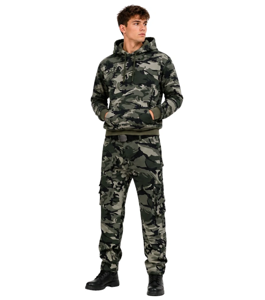 Art Mas Tramp bojové kalhoty Green/Camo 46-58