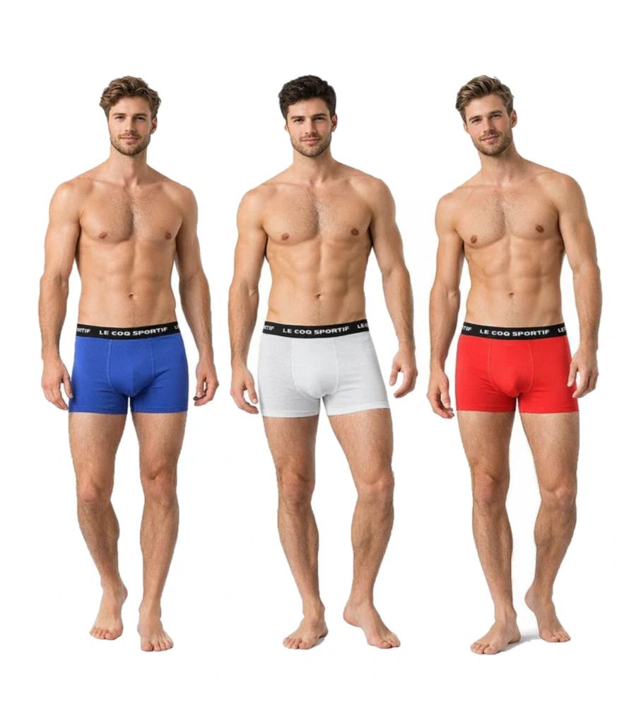 Le Coq Sportif Basic K46938CO Boxer 3 Pack barevné