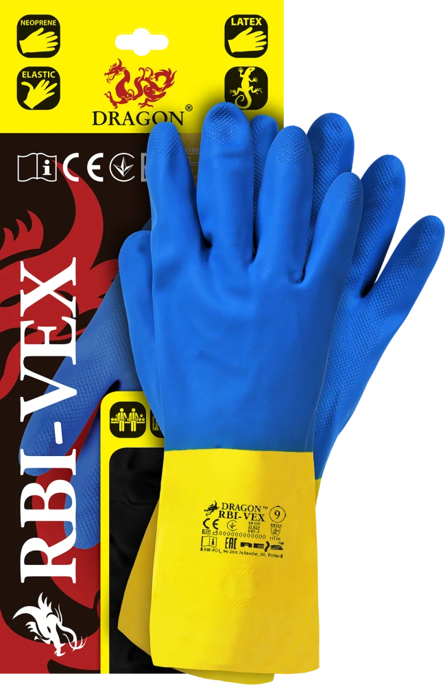 Reis RBI-VEX rukavice zelené 7-10