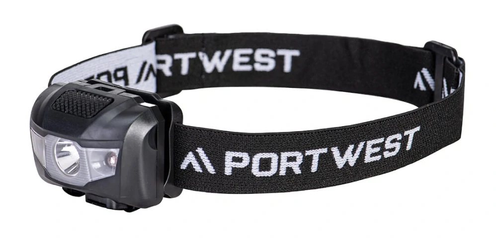 Portwest PA71 Nabíjecí svítilna USB Černá