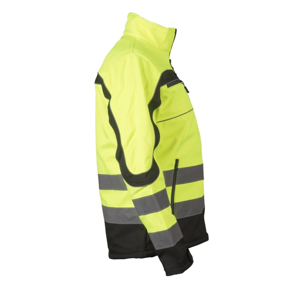 Leber&Hollman NEMO YB reflexná softshellová bunda žltá