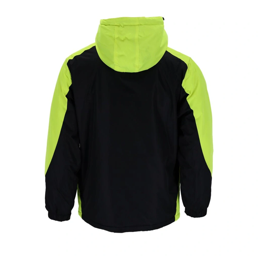 Reis HOLM BY reflexná zimná bunda čierna/žltá