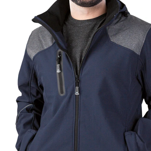 Leber&Hollman HORN softshellová bunda modrá