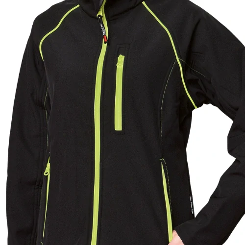 Reis SHELLADY softshellová bunda černá