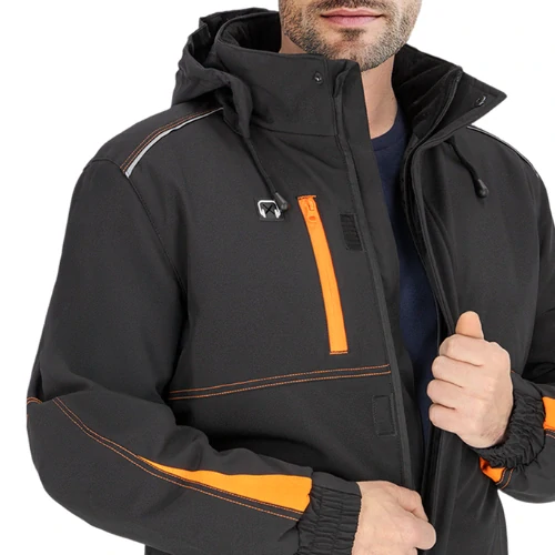 Leber&Hollman IRSKO softshellová bunda černá