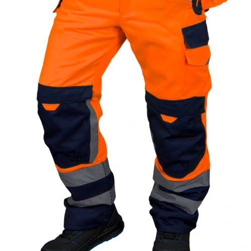 Leber&Hollman VISTER Winter nohavice do pása oranžové