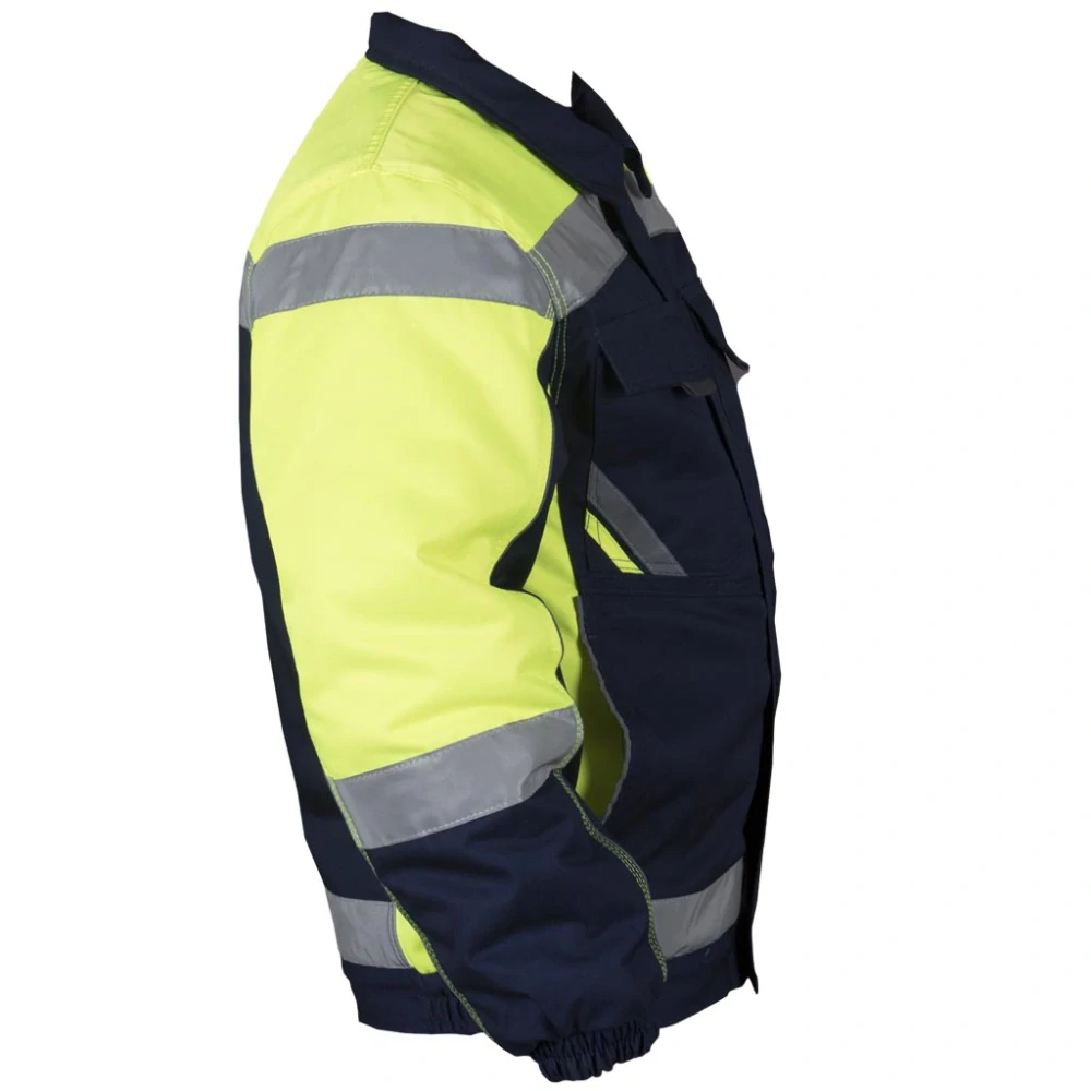 Reis PROM WIN Winter reflexná bunda žltá/čierna