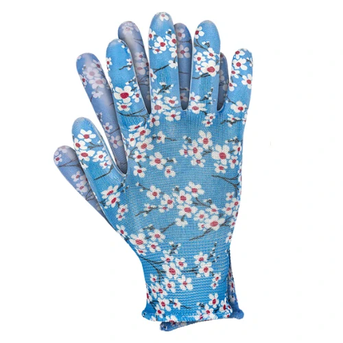 Jurav FLORI PU MIX záhradné rukavice farebné 8-9