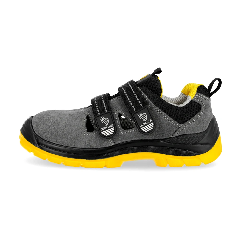 Procera CAPRI S1 sandále sivá/žltá 36-47