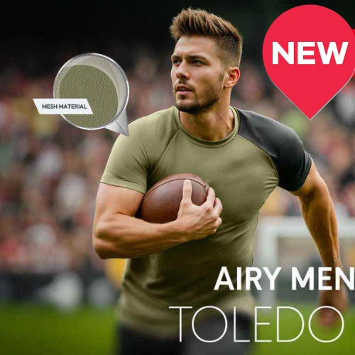 Reis TOLEDO športové tričko zelená/čierna