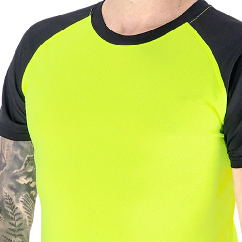 Reis BILBAO YB športové tričko žltá/čierna