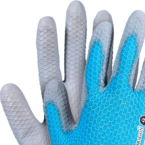 Reis DIAMOND PU NS rukavice modrá/sivá 6-10