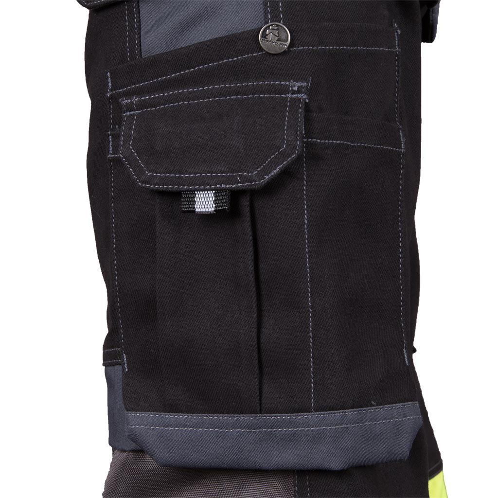 Leber&Hollman HAYER BYS nohavice Black/Yellow 46-62