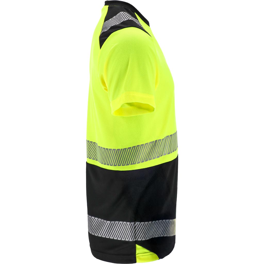 Reis IGUANA HI-VIS výstražné tričko Yellow/Black XS-3XL