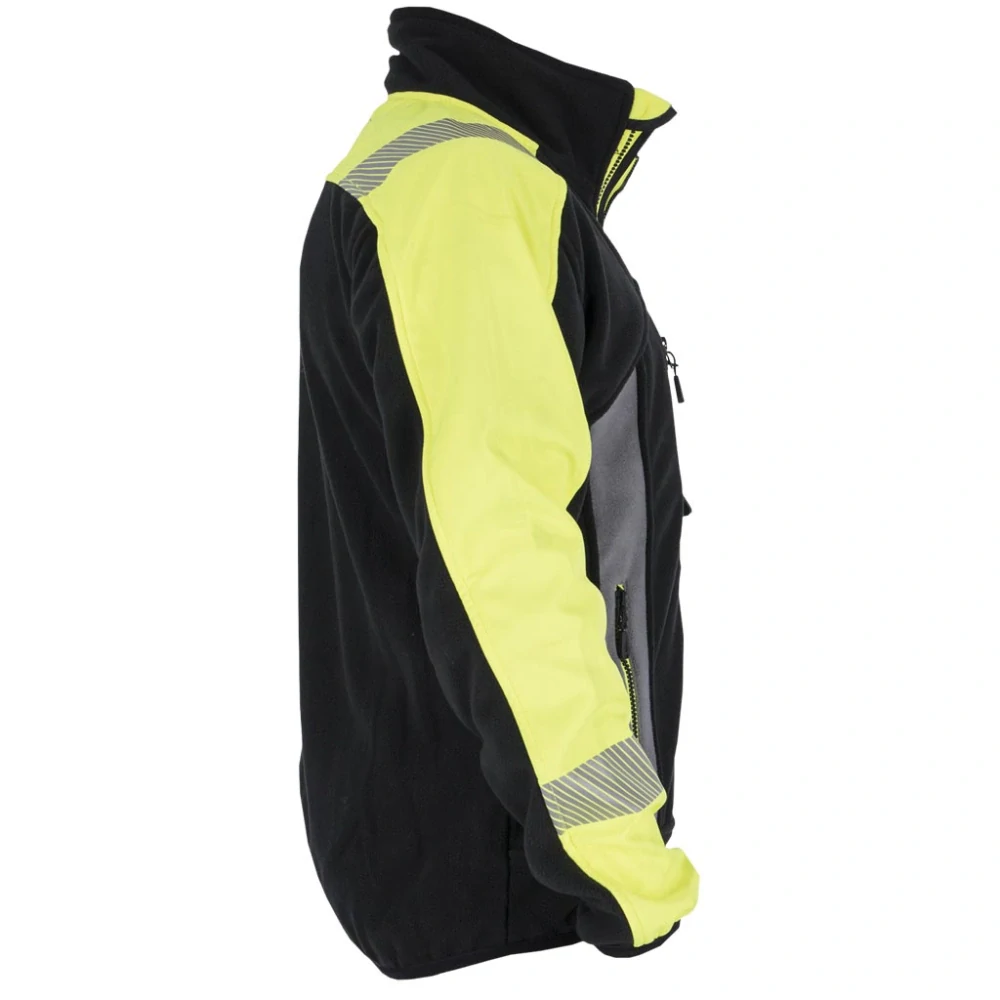 Leber&Hollman POLVIS mikina HI-VIS Black/Yellov