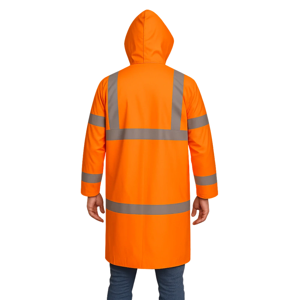 Madeva RAINCOT HI VIS nepromokavý plášť oranžový