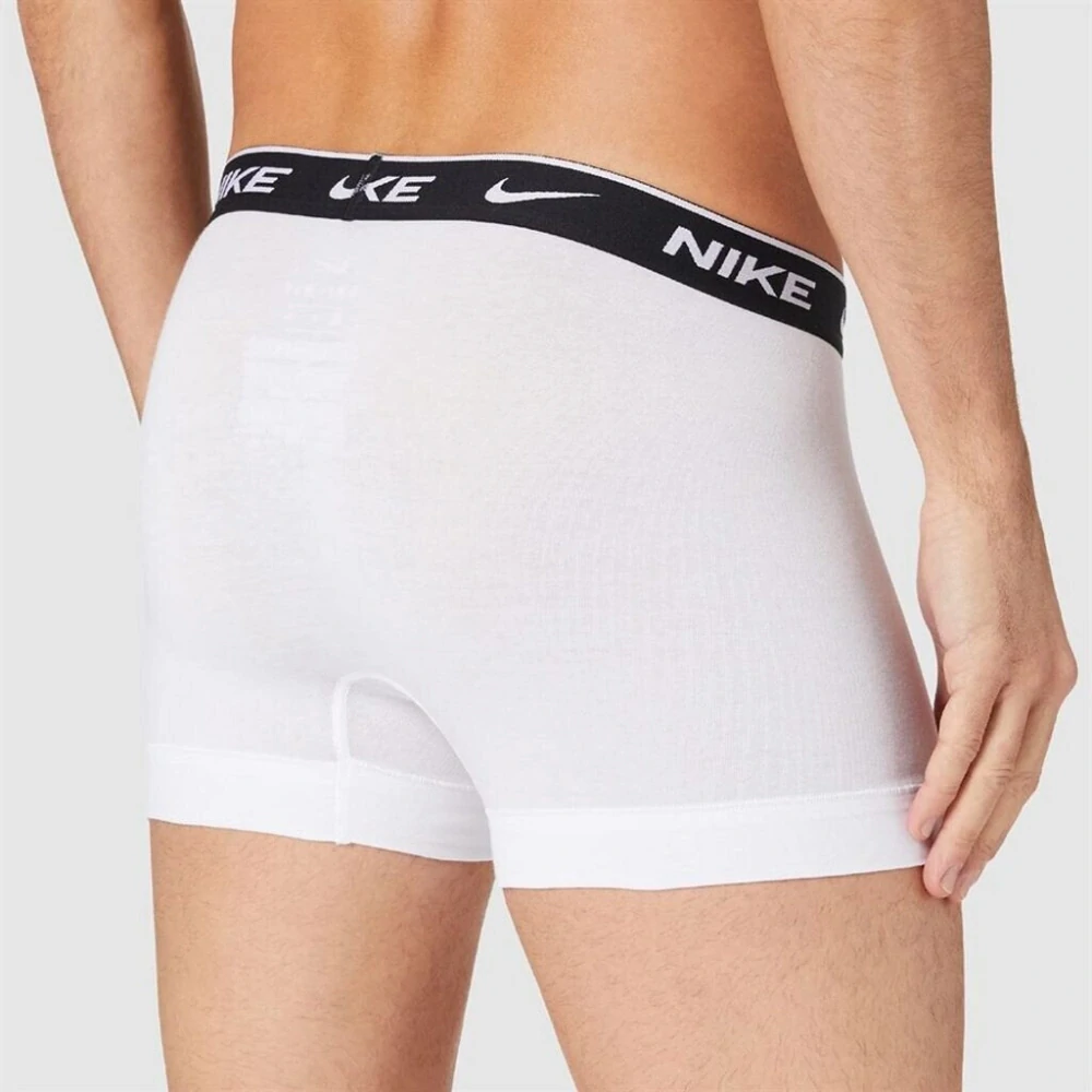 Nike 0000KE1008 Boxer 3 PACK bílé