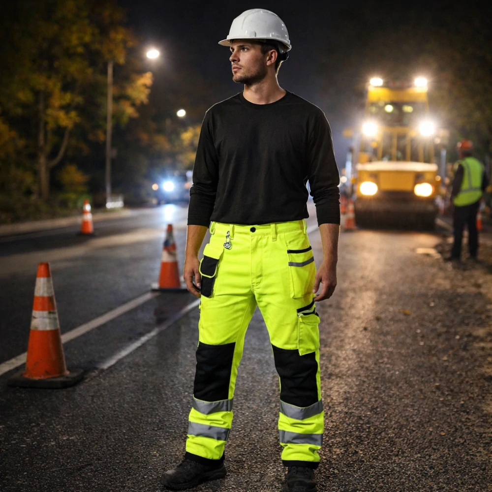 Madeva HERAKLOS HI-VIS Kalhoty Yellow/Black S-2XL