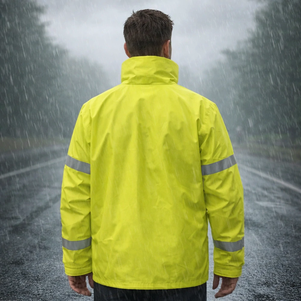 Madeva GRAVIS HI VIS nepremokavá bunda žltá