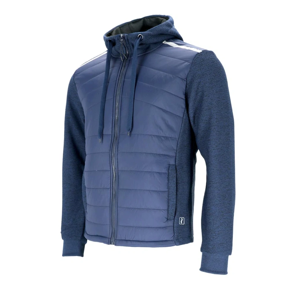 Reis DOHBRID Hybridná mikina modrá