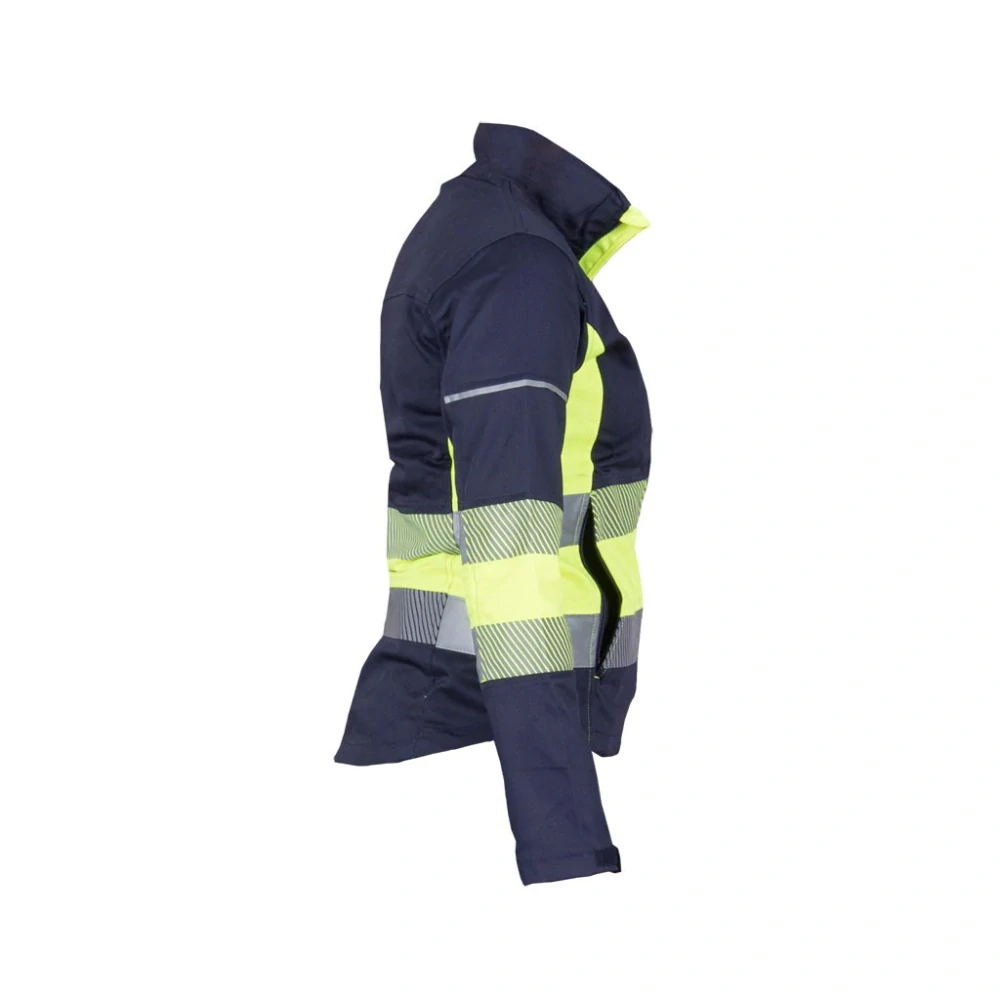 Reis FRAUBAX GY elastická mikina modrá/žlutá