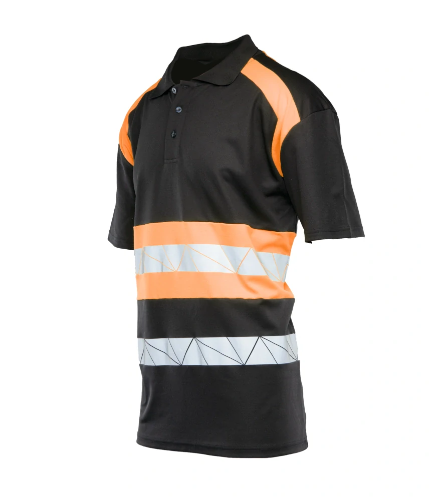 Polstar Seven Kings ARKP ECO RIVAL polo tričko Black/Orange