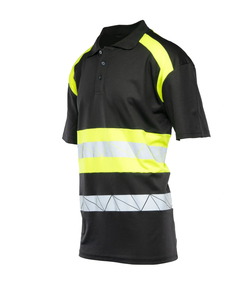 Polstar Seven Kings ARKP ECO RIVAL polo tričko Black/Yellow
