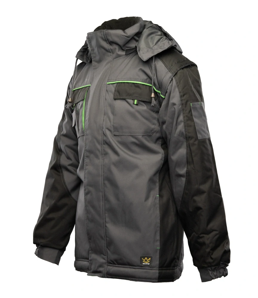 Polstar Seven Kings ONYX 2019 bunda 2V1 Grey/Black