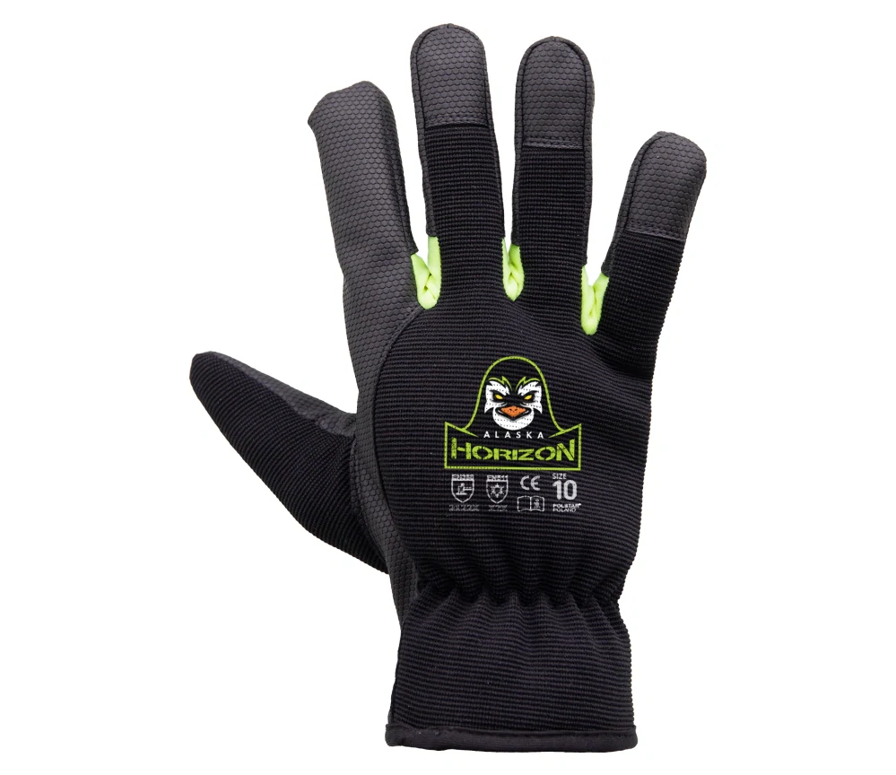 Polstar Alaska HORIZON voděodolné rukavice Black 9-10