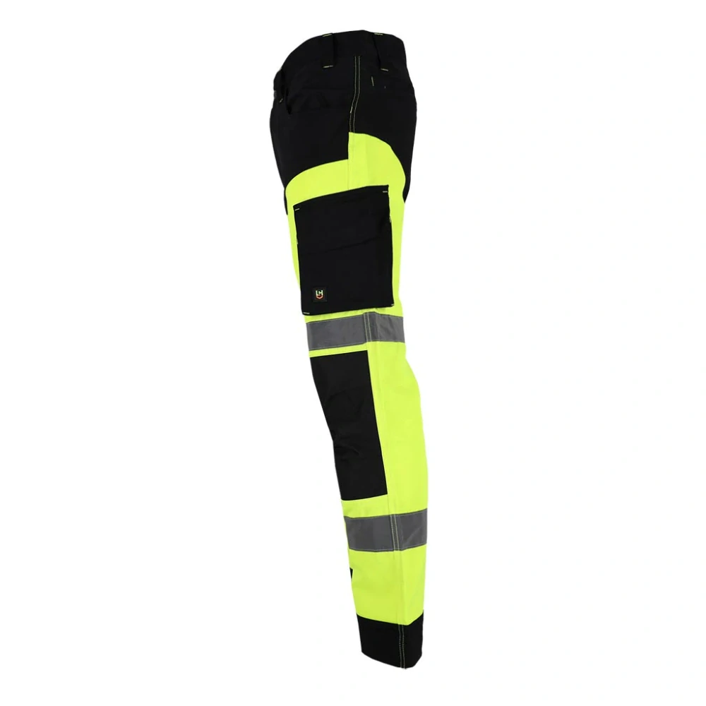 Leber&Hollman HAYFLES 4-way stretch Nohavice Hi-Vis Yellov/Black 46-62