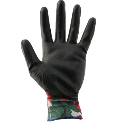 4WRK Monsoon XKS6002 CR rukavice camo/red 9